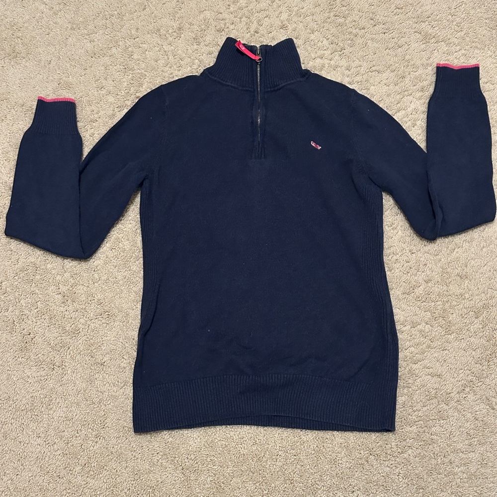 Vineyard Vines Zip-Up Sweater